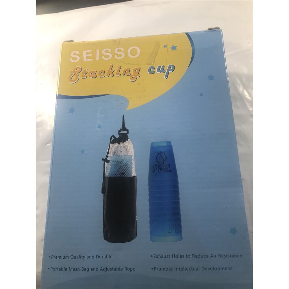 Seisso Stacking Dewel Cups 12 Durable Intellectual Development Toy